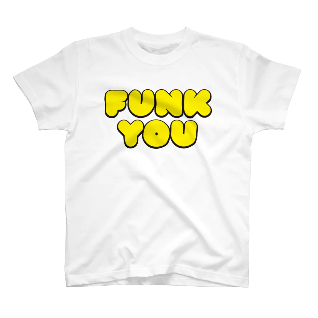 awのFUNK YOU T YLW スタンダードTシャツ