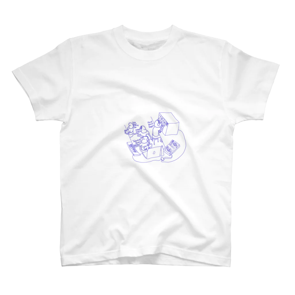 みっちゃん店のあの夏の日の作業場 Regular Fit T-Shirt