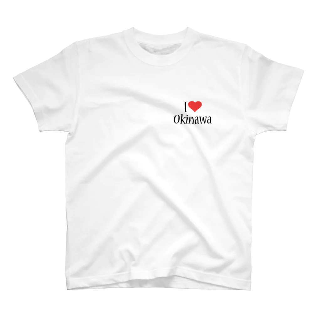 BBdesignのI Love Okinawa Regular Fit T-Shirt