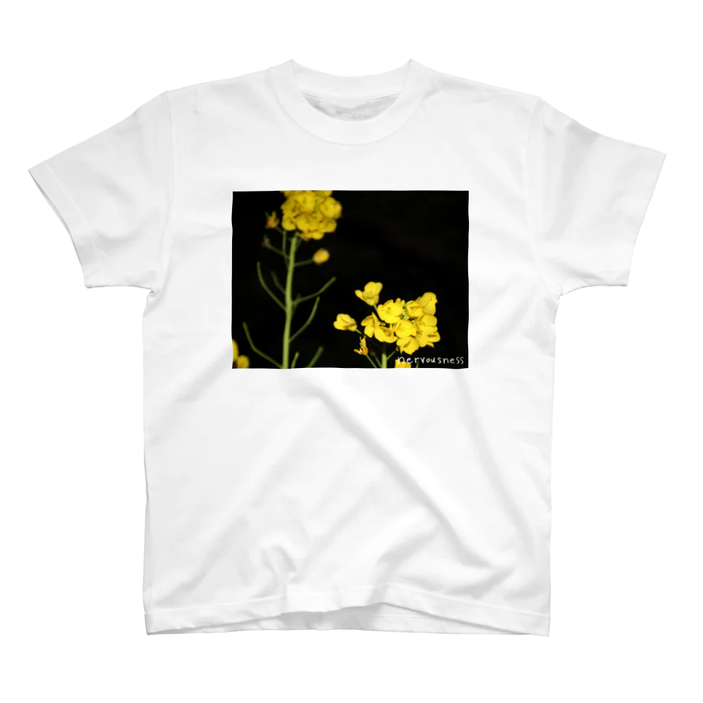 nervousnessの菜の花 nervousness スタンダードTシャツ