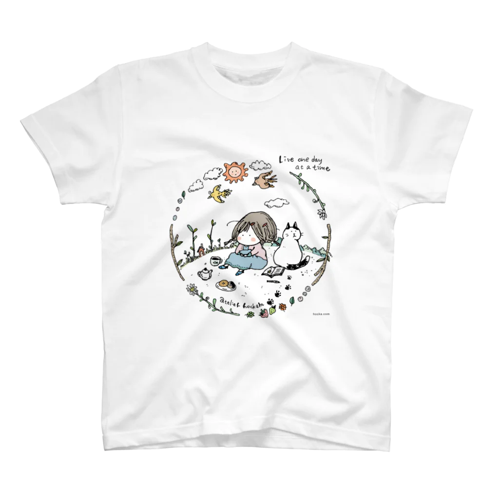 ほっかむねこ屋（アトリエほっかむ）のLive Regular Fit T-Shirt