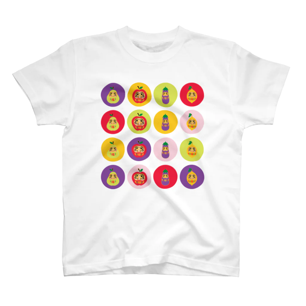 MamorimaruのFruits Daruma スタンダードTシャツ