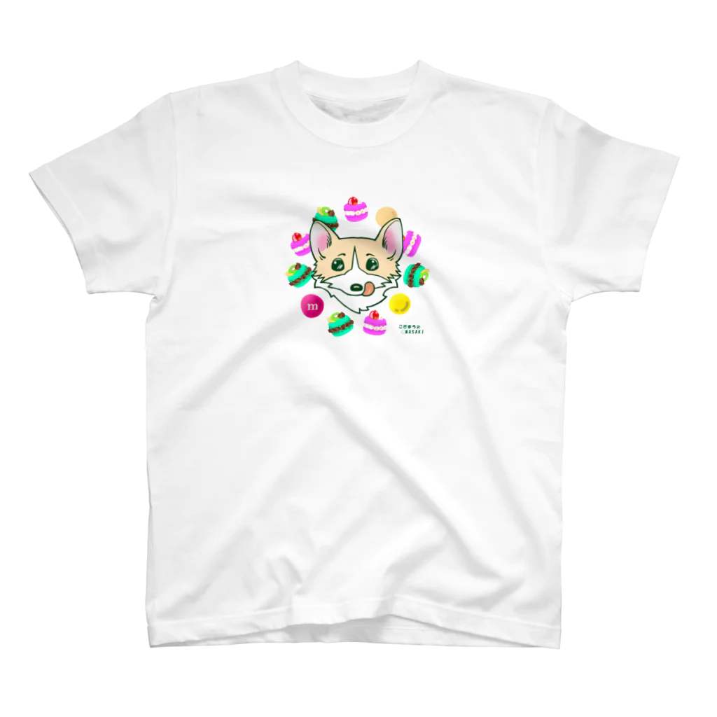 こぎまろのマカロンまろ スタンダードTシャツ