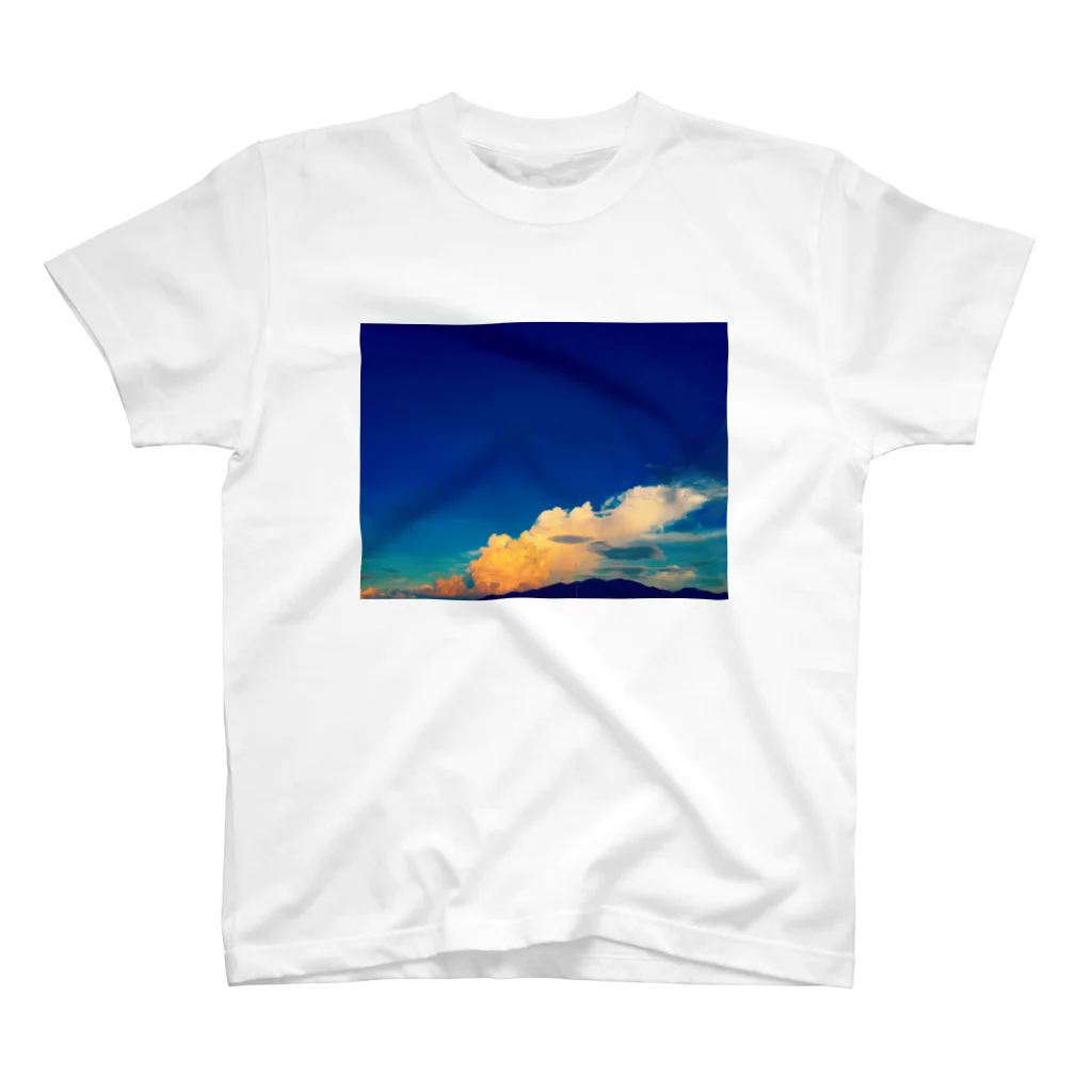 入り浸る絵画の夕焼け小焼け スタンダードTシャツ