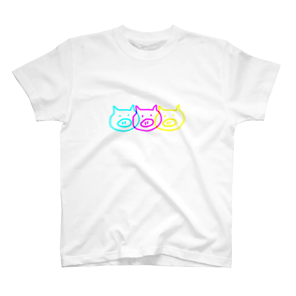 kyobo_penguinのSPEEDY PIGS スタンダードTシャツ