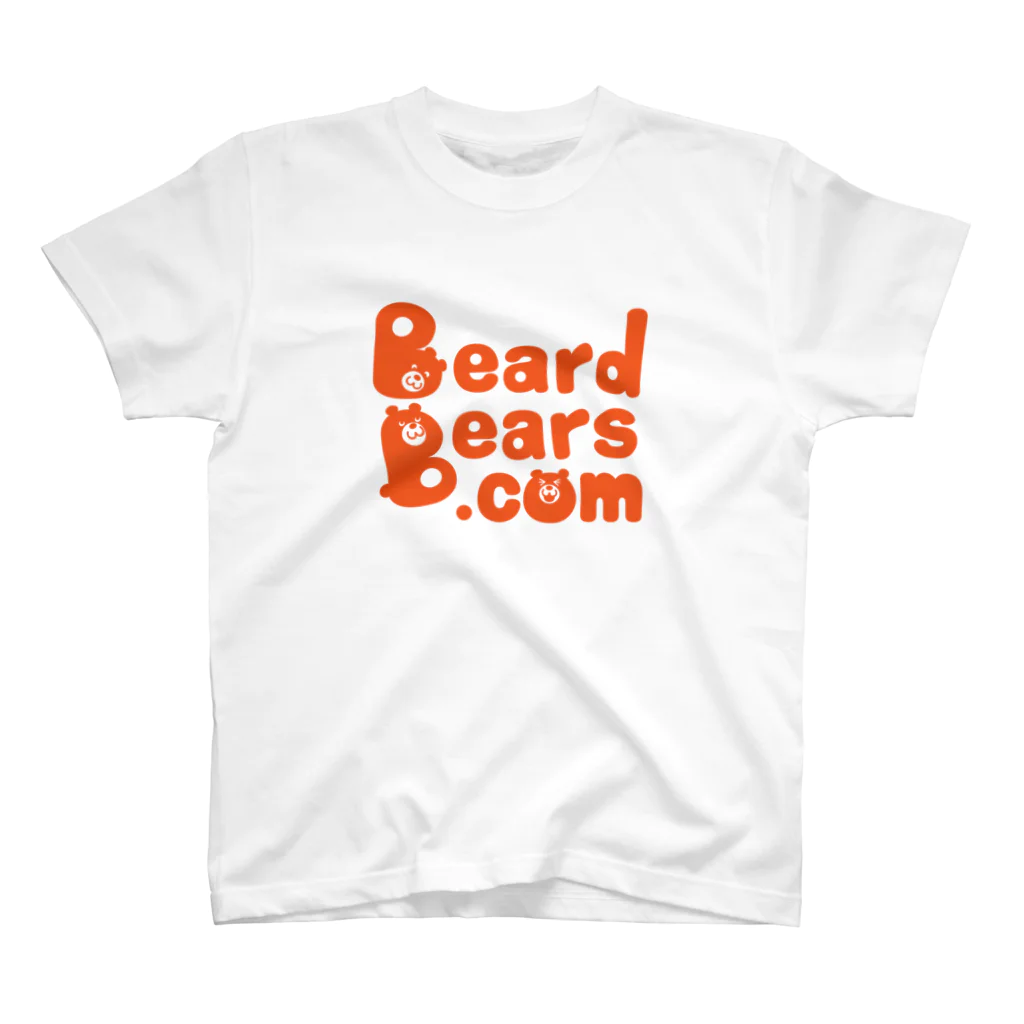 BeardBears.comのBeardBears.com（だいだい） 티셔츠