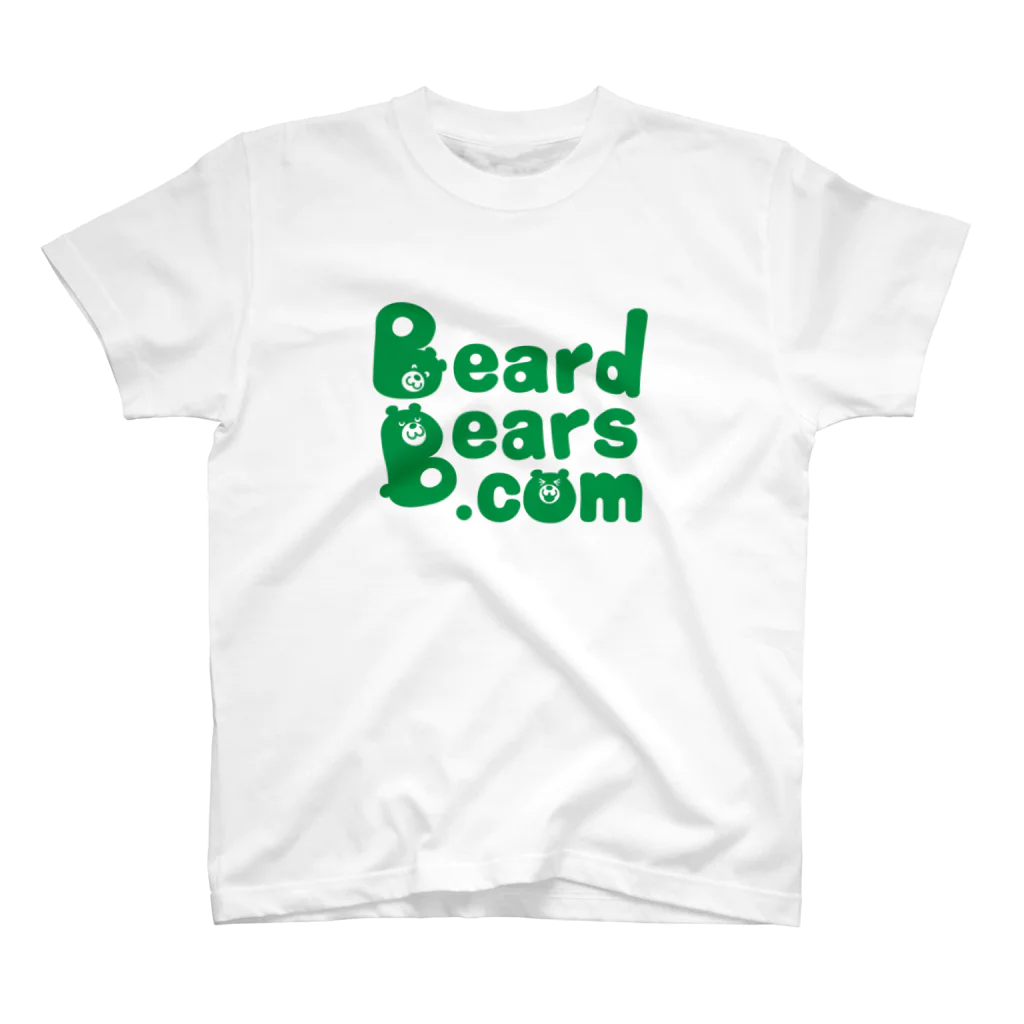 BeardBears.comのBeardBears.com（みどり） スタンダードTシャツ