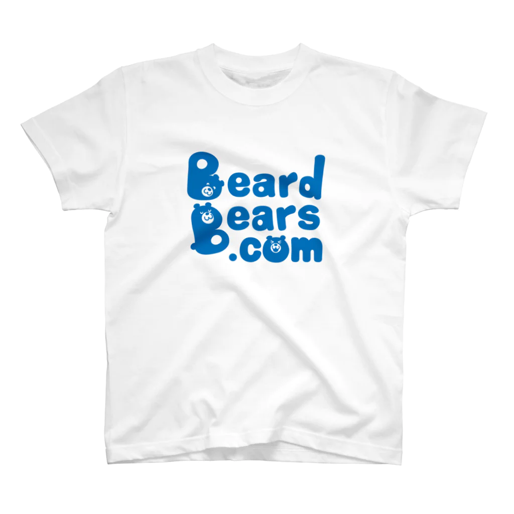 BeardBears.comのBeardBears.com（あお） Regular Fit T-Shirt