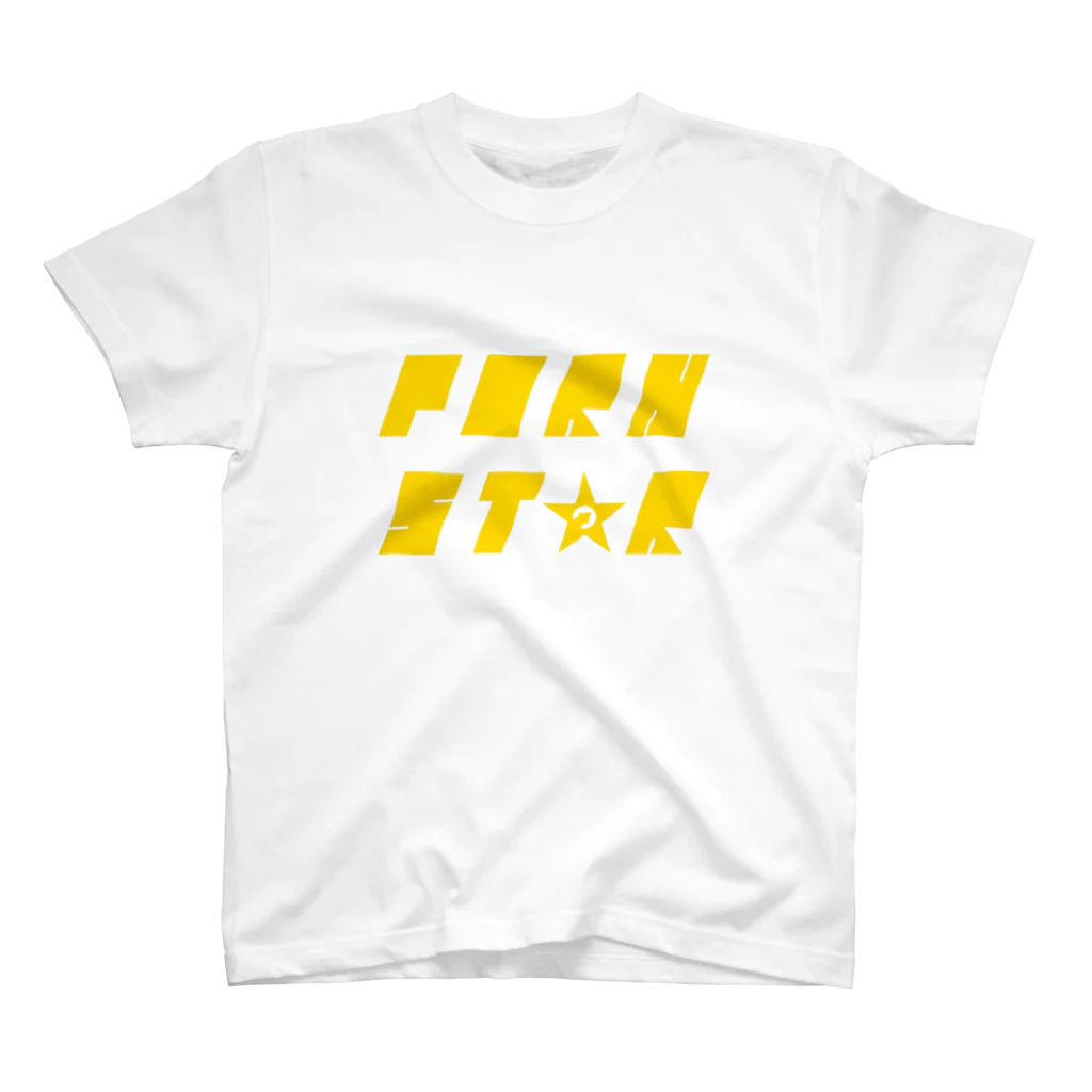 Ama_EbiのPORN STAR[ダサ→カッコロゴ] スタンダードTシャツ