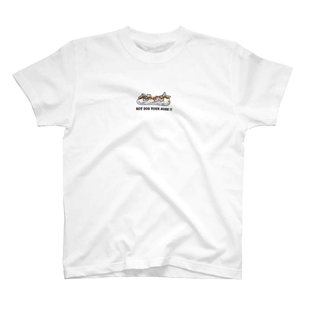 TOMOS martのV.P/HOT DOG TOUR 2022 Regular Fit T-Shirt