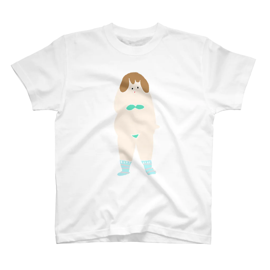  kuriko のデ・ブ Regular Fit T-Shirt