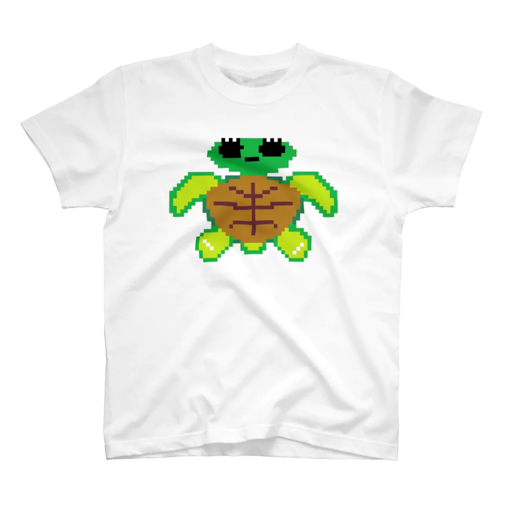 GAMERA3のアオウミガメB スタンダードTシャツ