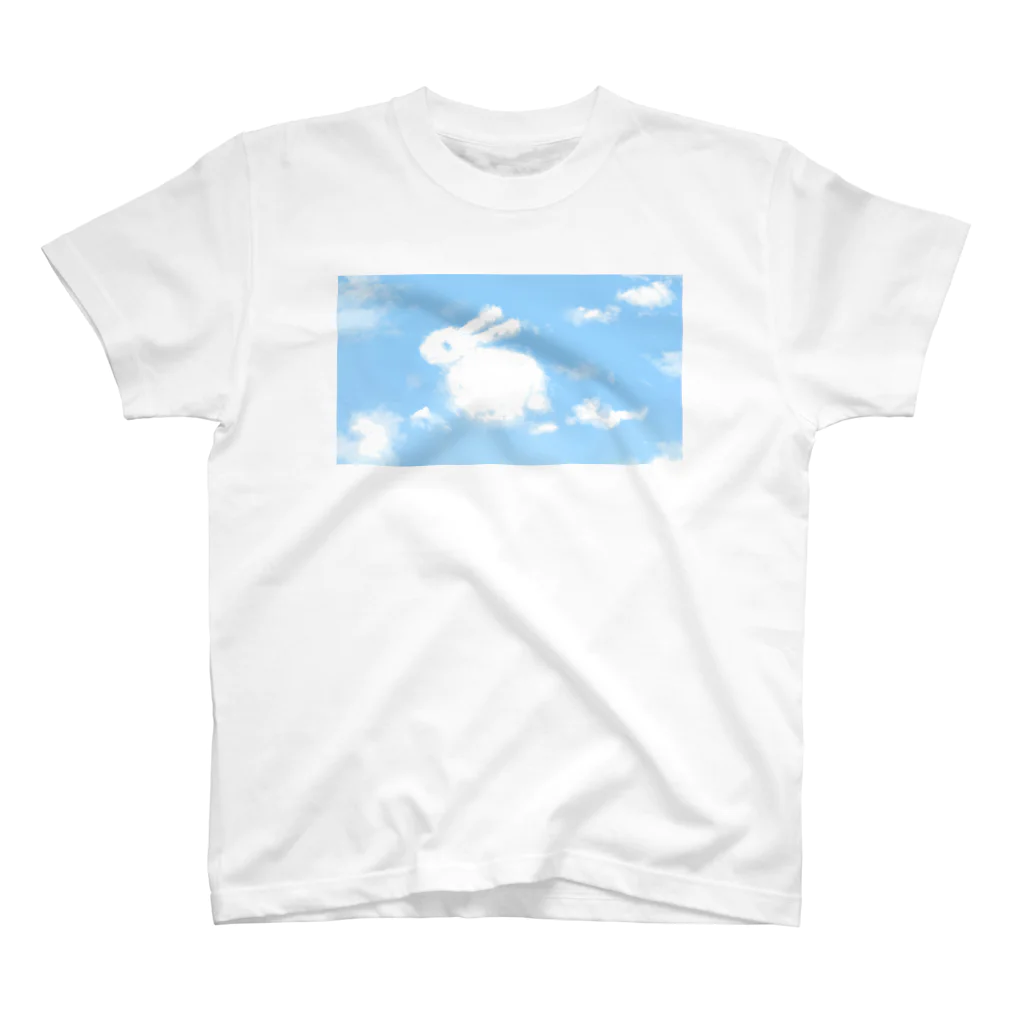 USAGI DESIGN -emi-のうさぎ雲 Regular Fit T-Shirt