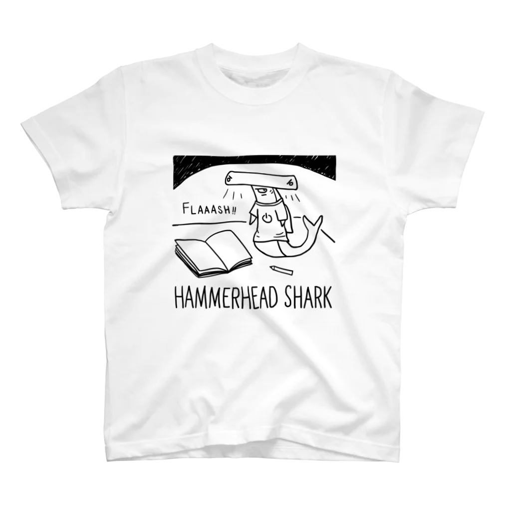 MAKOSHARK（マコシャーク）のHAMMERHEAD SHARK スタンダードTシャツ