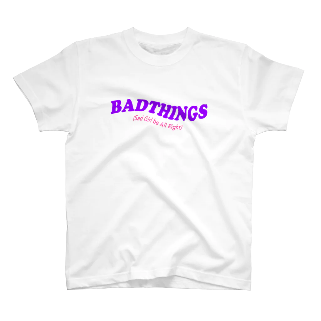 BADTHINGS ™️のBADTHINGS LOGO GOODS スタンダードTシャツ