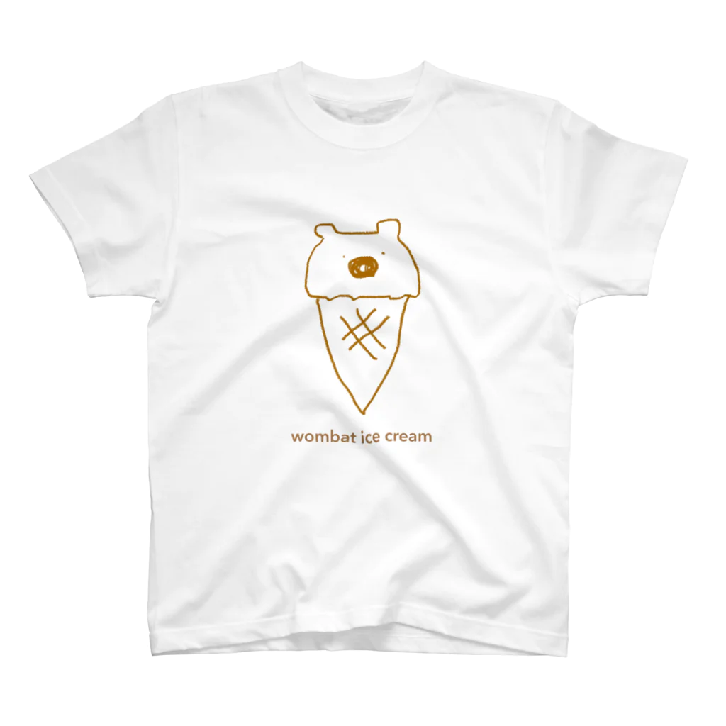 あだちゆいのwombat ice cream スタンダードTシャツ