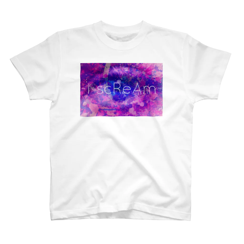 iscReAmのi scReAm (eye color) Regular Fit T-Shirt