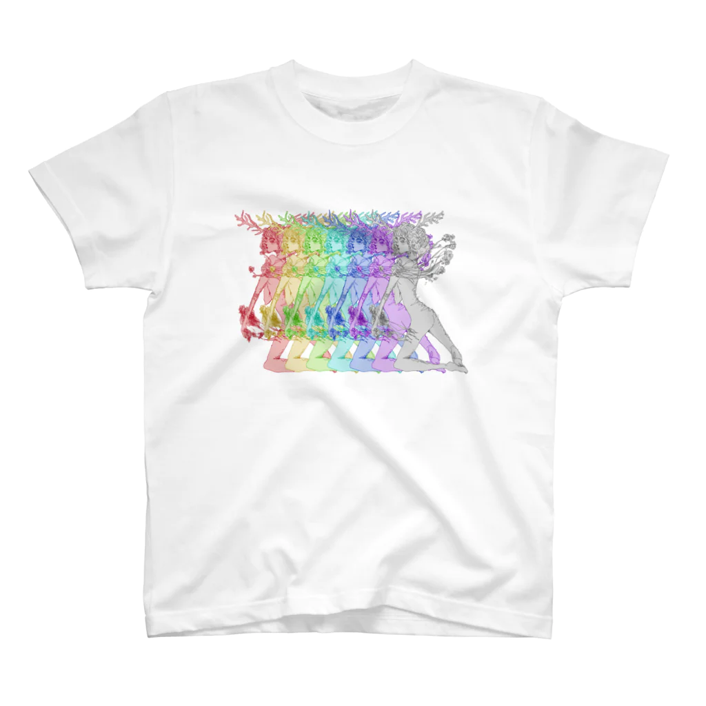 Growsea(グロウシー）のBambi(Rainbow) スタンダードTシャツ