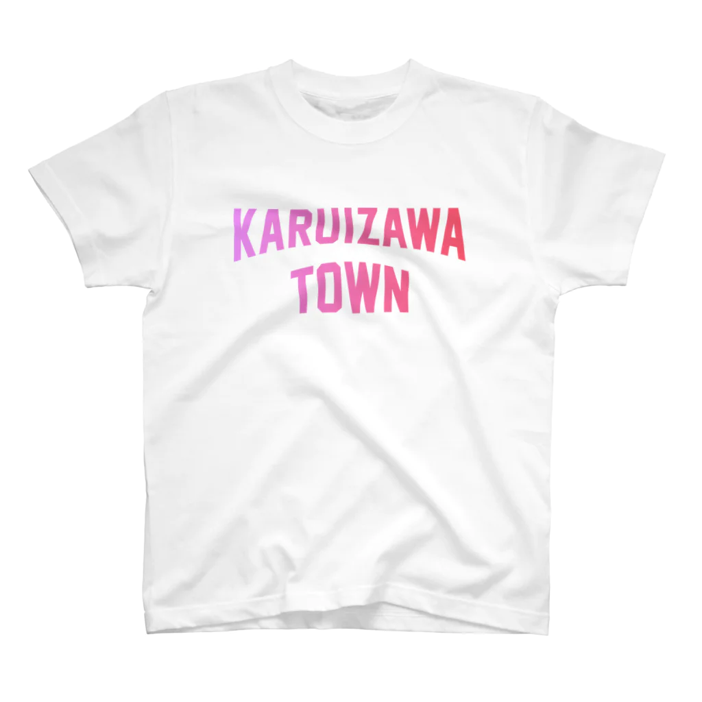 JIMOTO Wear Local Japanの軽井沢町 KARUIZAWA TOWN スタンダードTシャツ