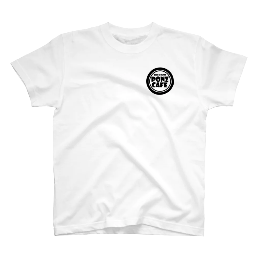 机上の万博のPONZ CAFE 透過 スタンダードTシャツ