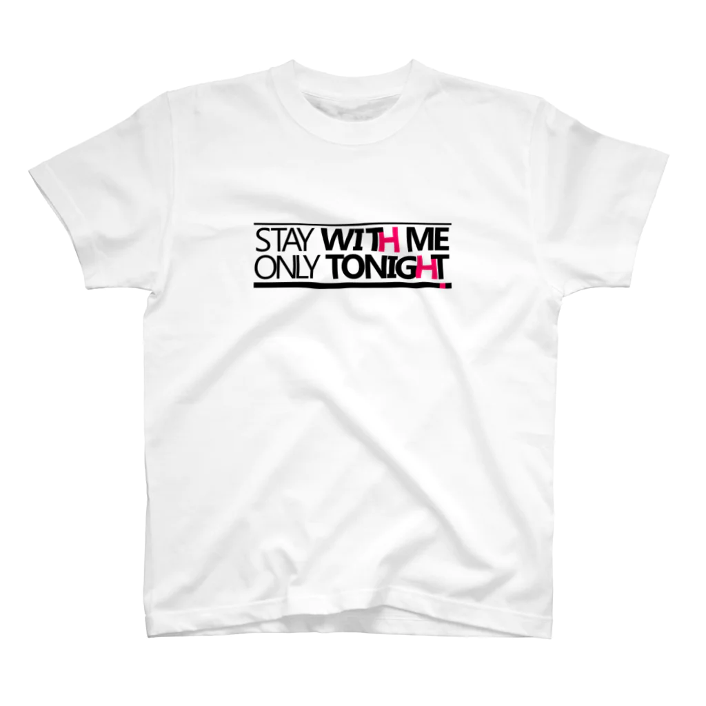 ONLY TONIGHTのSTAY WITH ME スタンダードTシャツ