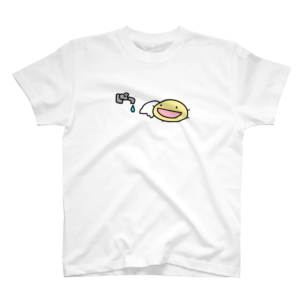 もふもふのじゃぐちおそうじ Regular Fit T-Shirt