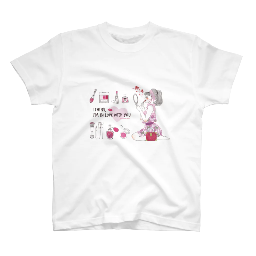 Illust goodsのLOVE COSME Regular Fit T-Shirt