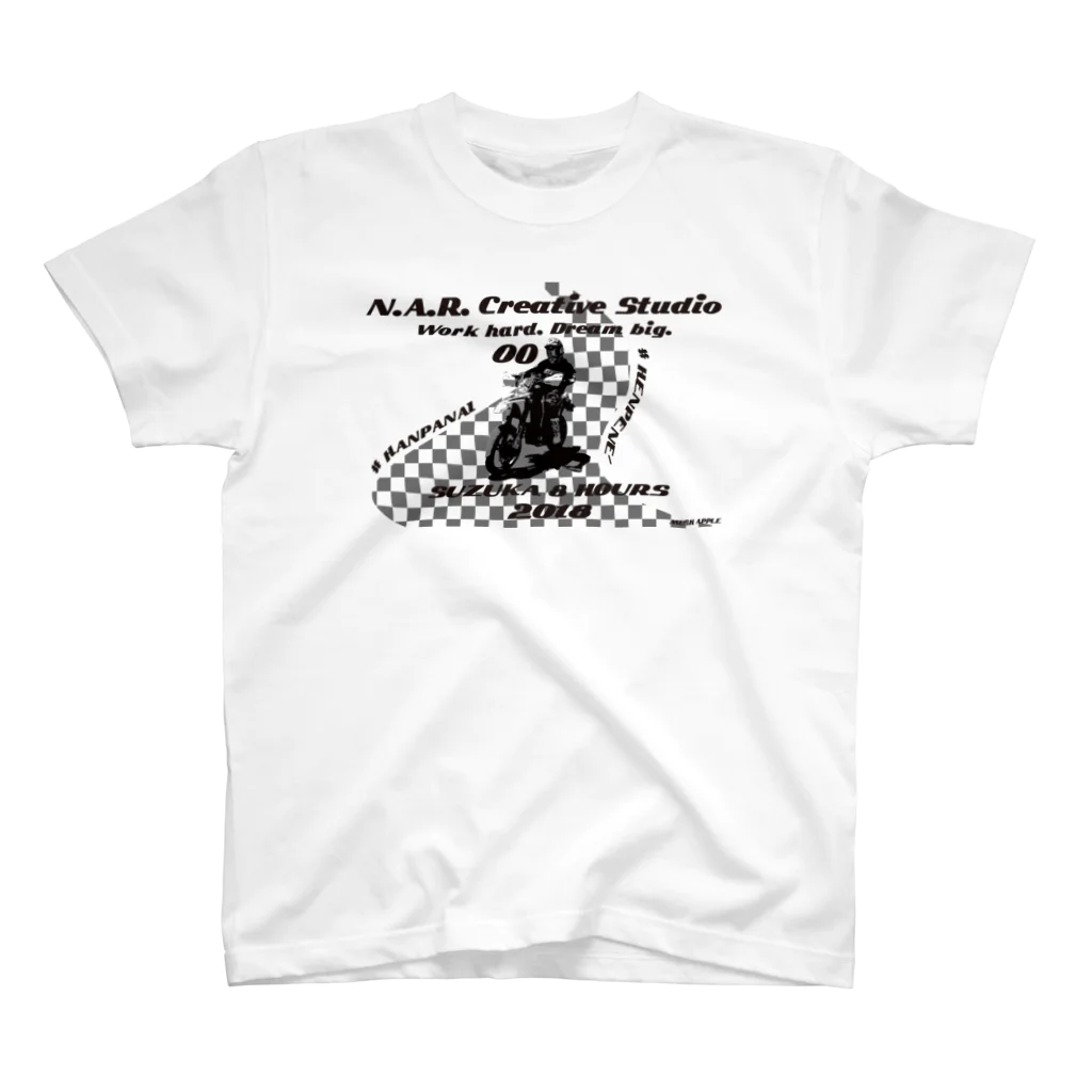 N.A.R. × MUSHAPPLE のSUZUKA 8 HOURS N.A.R.勢ver スタンダードTシャツ