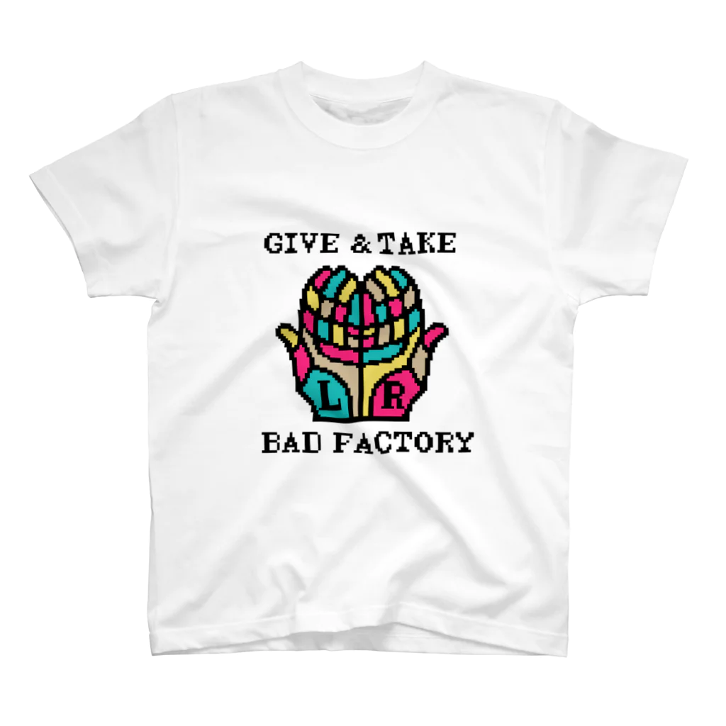 BAD FACTORYのG&T　四色定理 スタンダードTシャツ