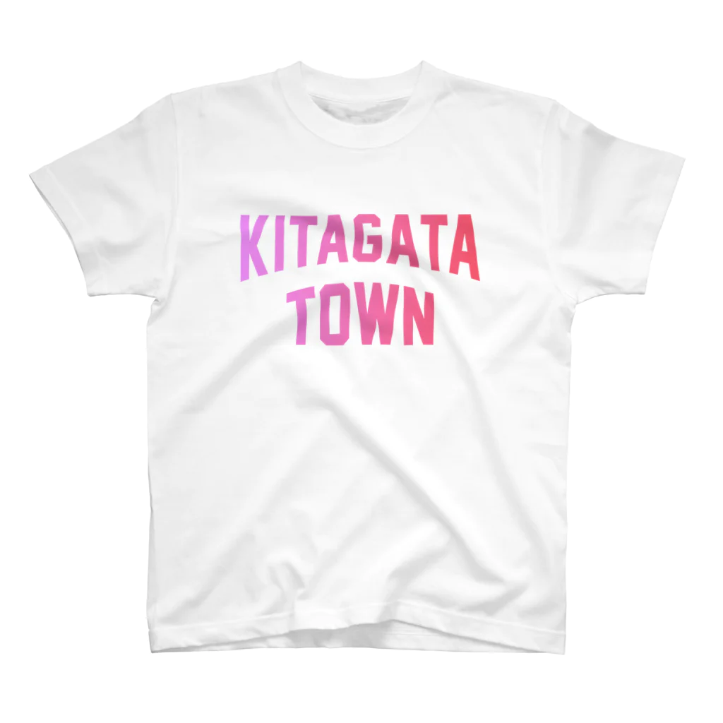 JIMOTO Wear Local Japanの北方町 KITAGATA TOWN スタンダードTシャツ