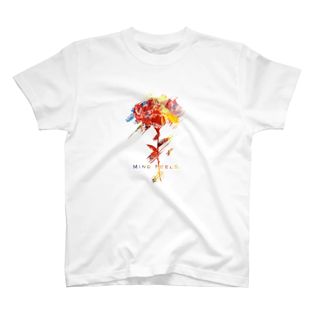 Mindfeels.のflower スタンダードTシャツ