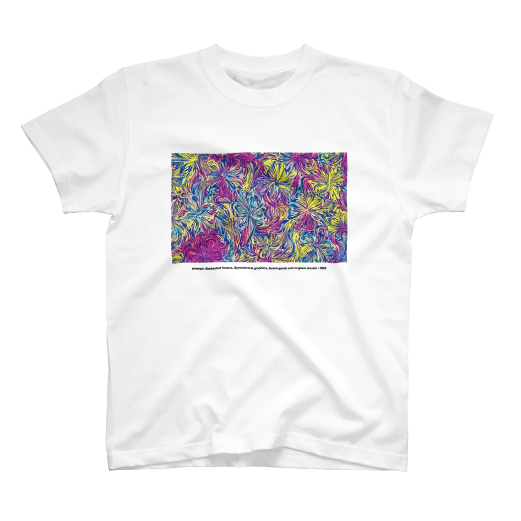 DBSのDBS_Flower pattern_001 Regular Fit T-Shirt