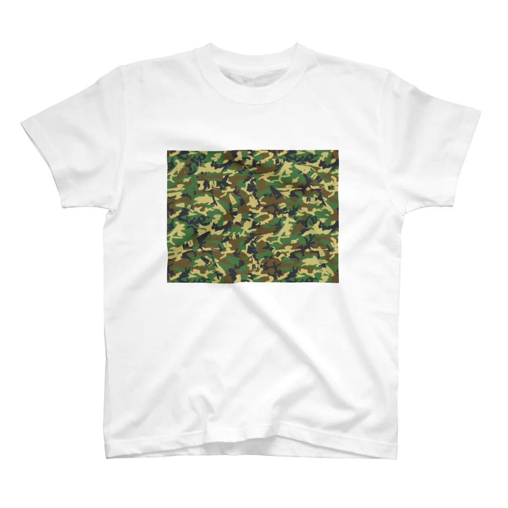 MANORI WORKSのTANKPET CAMO2 スタンダードTシャツ