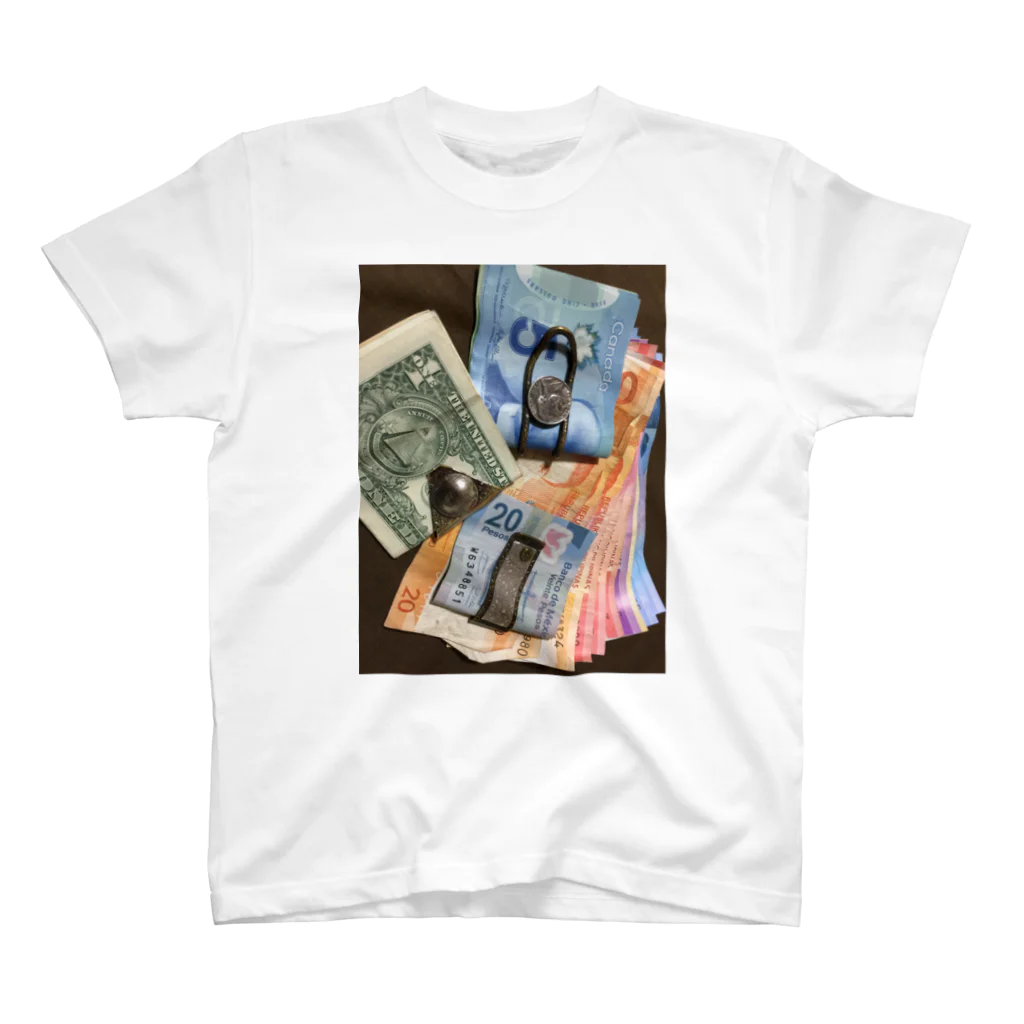 BettyMossのMoneycClipMoney Regular Fit T-Shirt