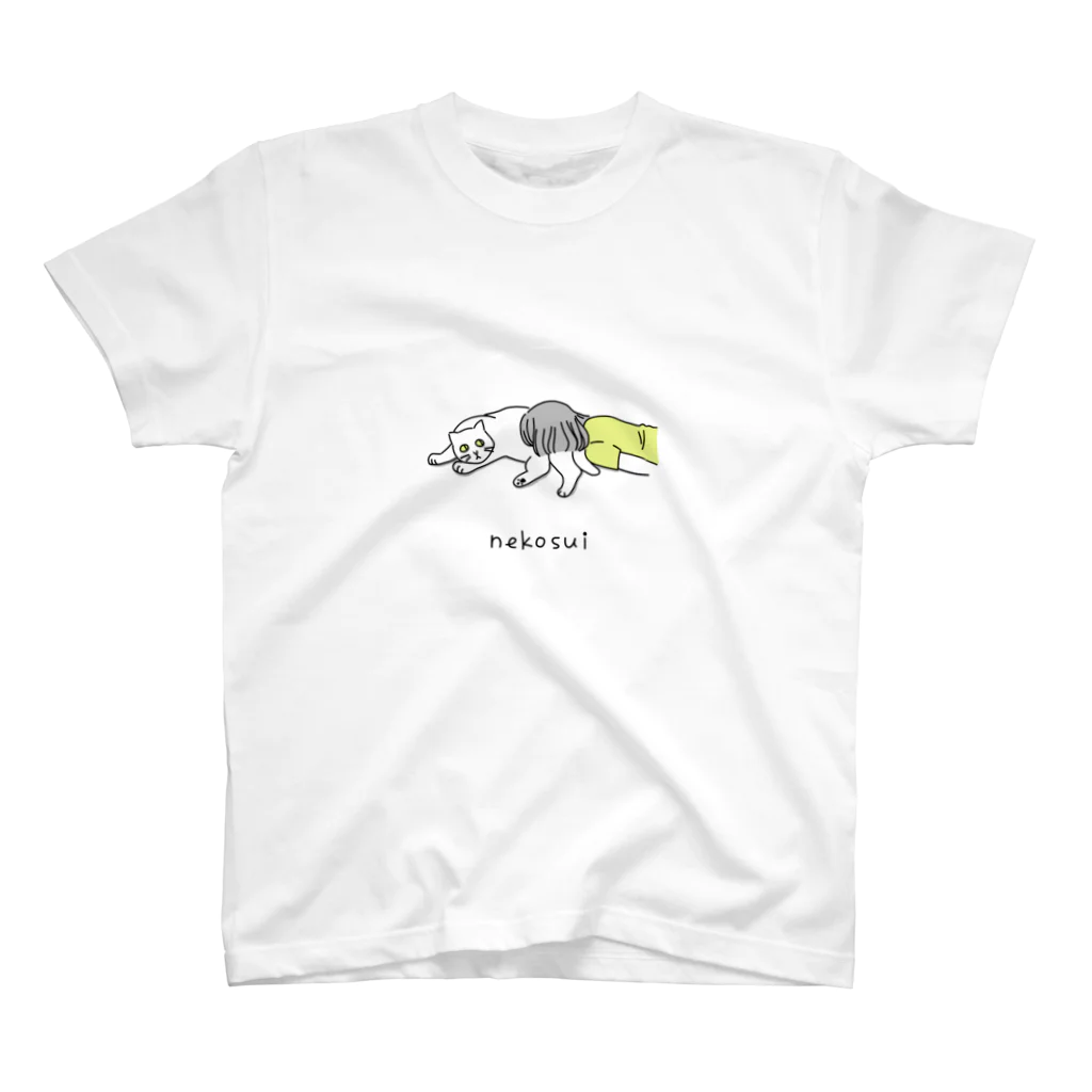 sampoppoのnekosui Regular Fit T-Shirt