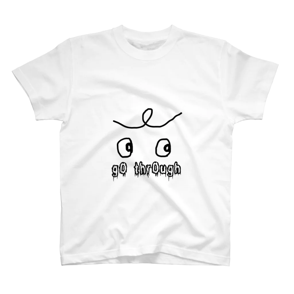 gO thrOughのgO thrOugh 波風 スタンダードTシャツ