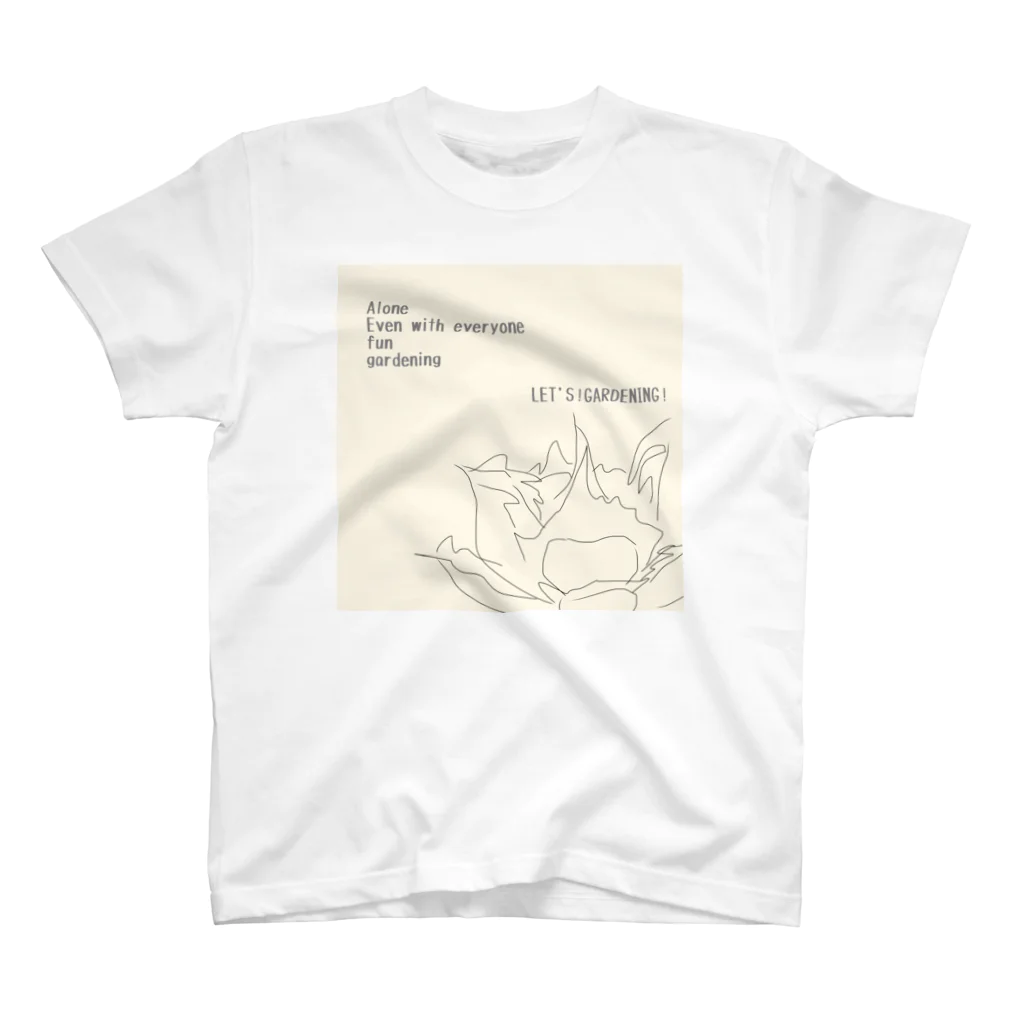 パキポキさんのLET'S!GARDENING!  Regular Fit T-Shirt