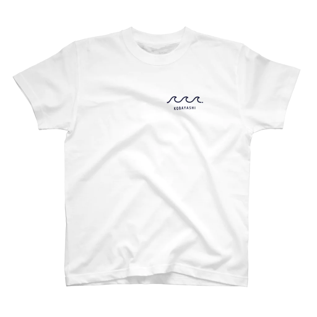 ホライゾンFactory'sのKOBAYASHI WAVE [WHITE] Regular Fit T-Shirt