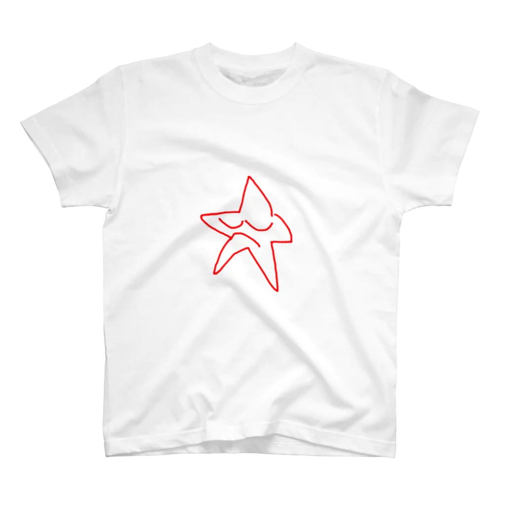 usagisan_ worldの眠るお星さん スタンダードTシャツ