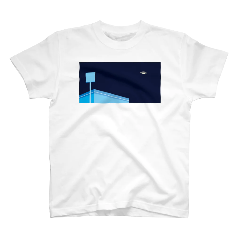 POTAGEのSky-Fly[Night]  Regular Fit T-Shirt