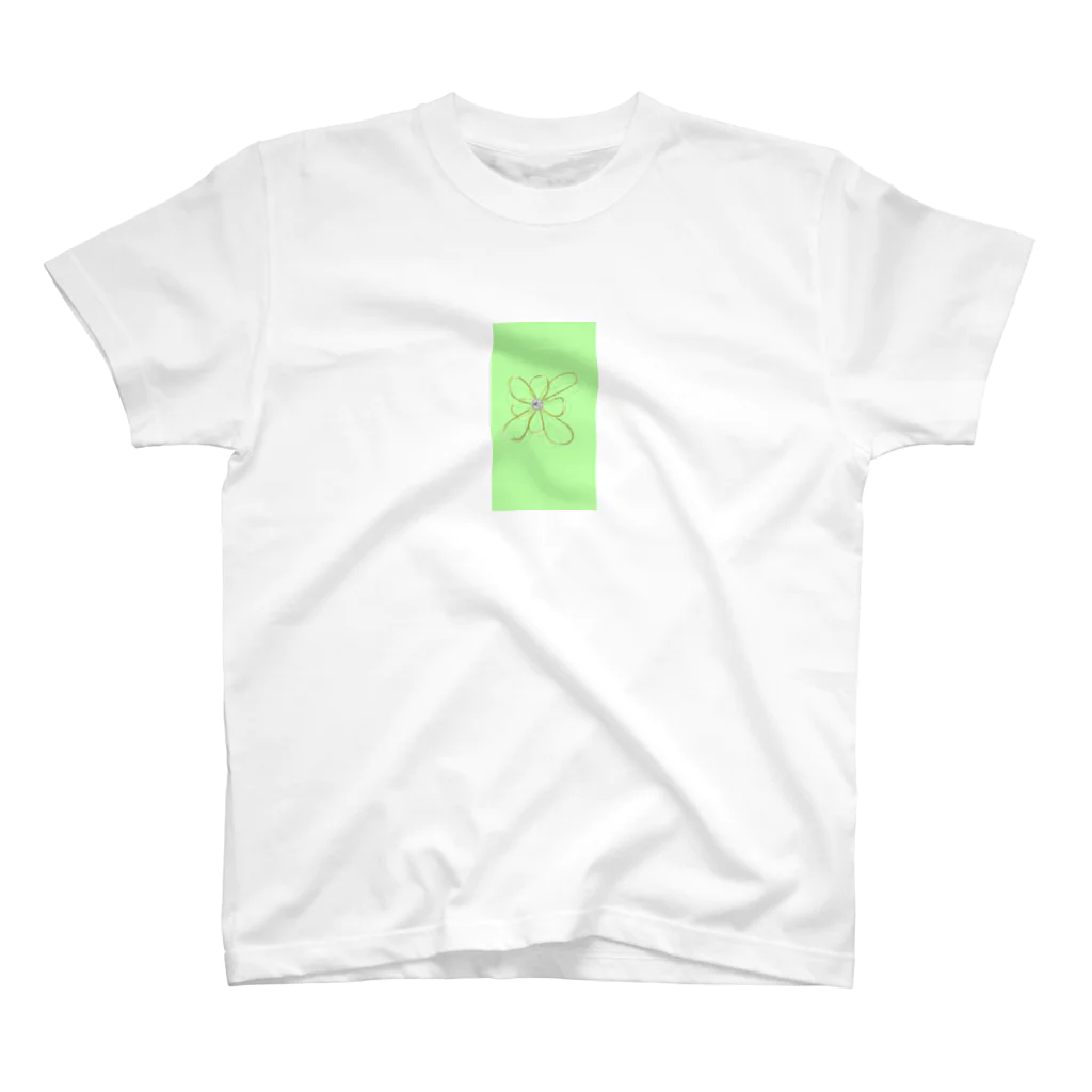 KUMIUCHIのお花ーきみどり Regular Fit T-Shirt