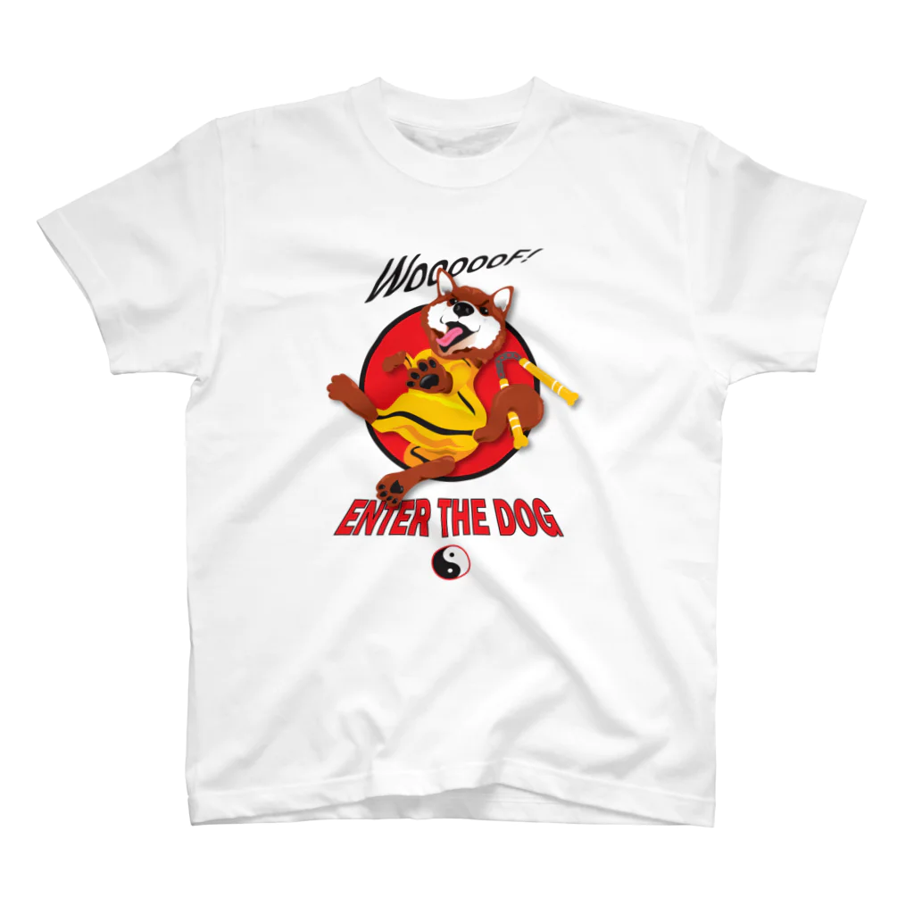 ShibazooのKung Fu Dog! Regular Fit T-Shirt