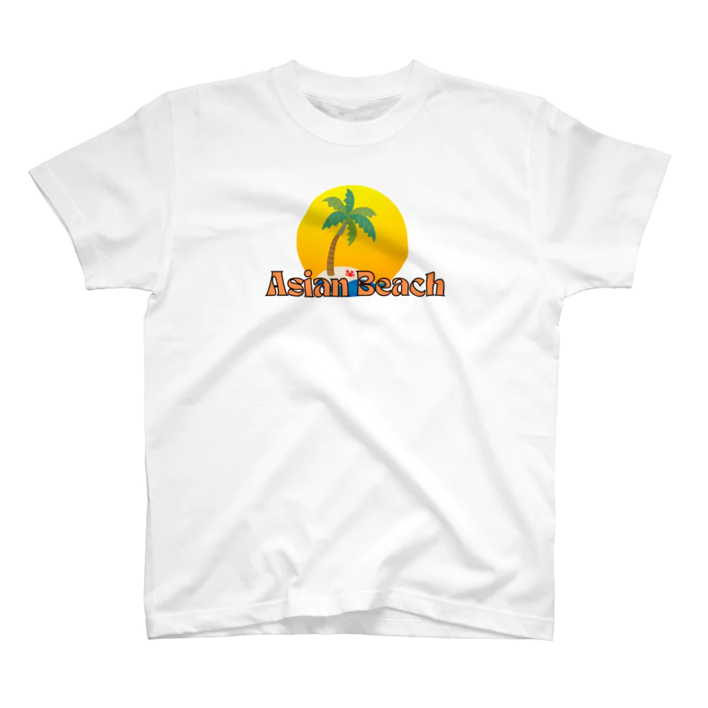 アジアンビーチのアジアンビーチ Youtube1000登録突破記念 Regular Fit T-Shirt