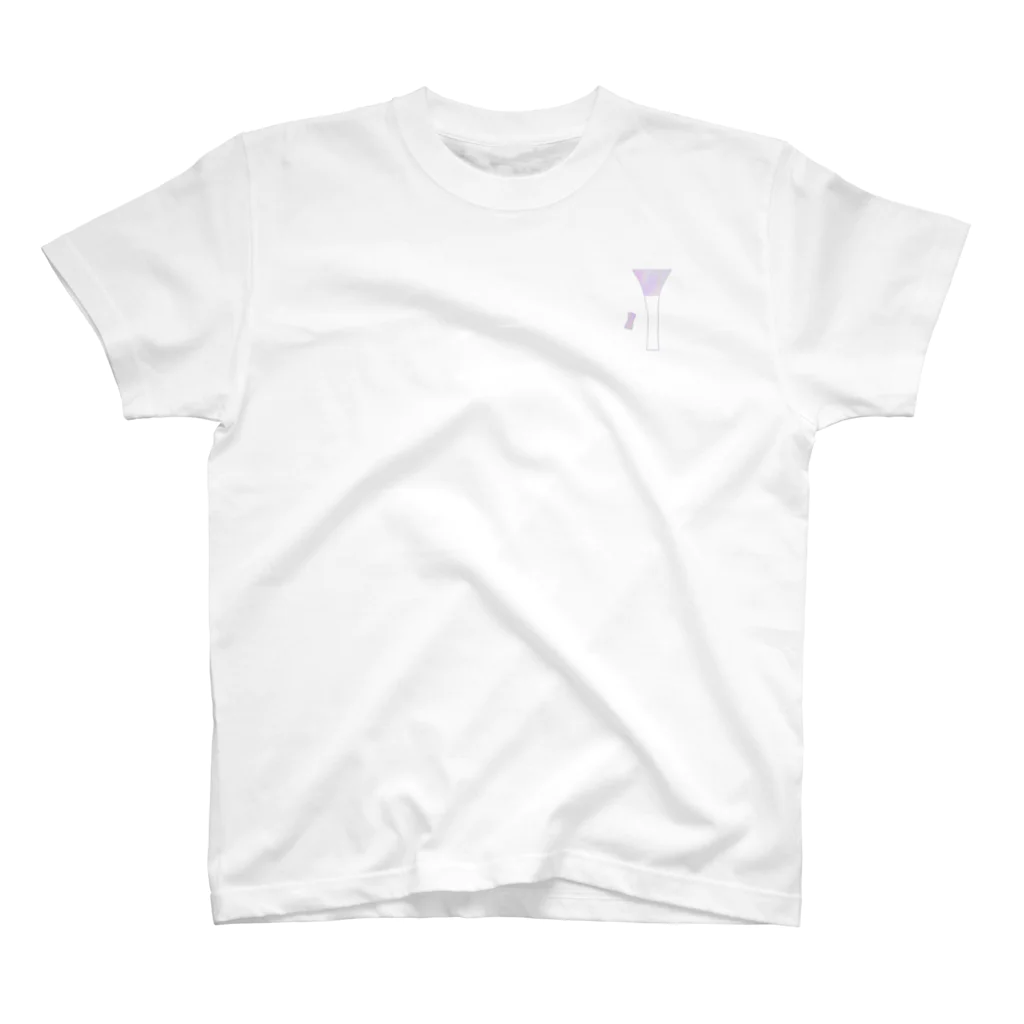 綾錦工房 りこりすの津軽三味線【彩雲】 Regular Fit T-Shirt