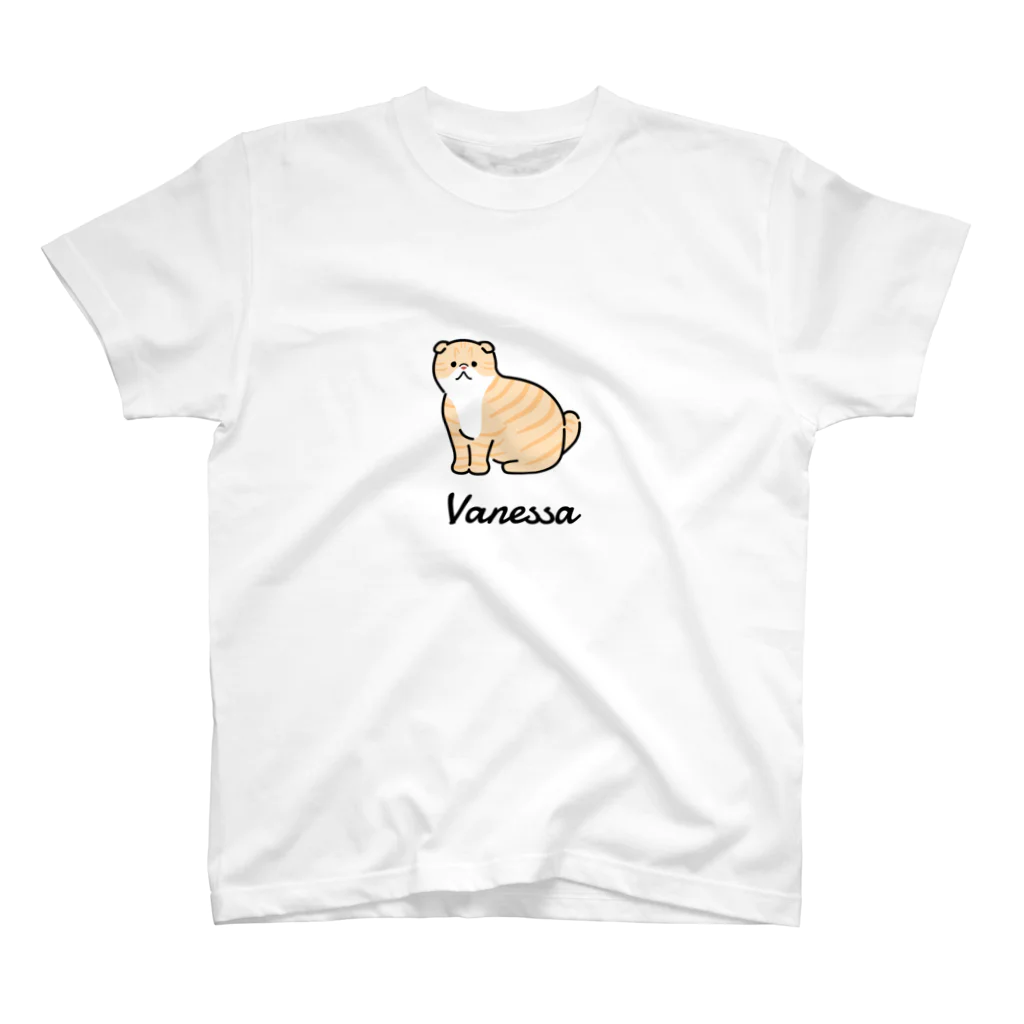 うちのこメーカーのVanessa スタンダードTシャツ