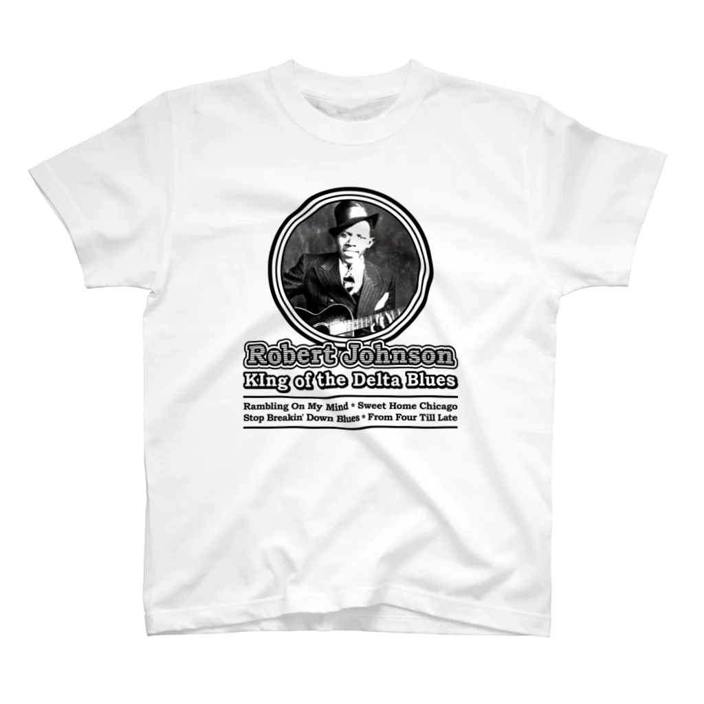 Hungry FreaksのRobert Johnson スタンダードTシャツ