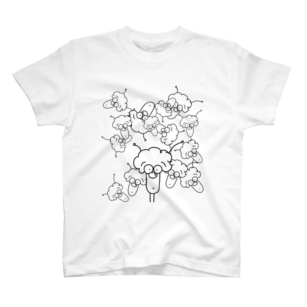 kawaiiのHU drop ver. スタンダードTシャツ