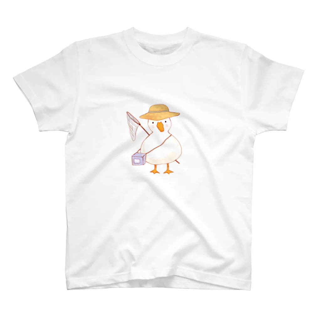 cocoduckの虫とりあひるしょうねん スタンダードTシャツ