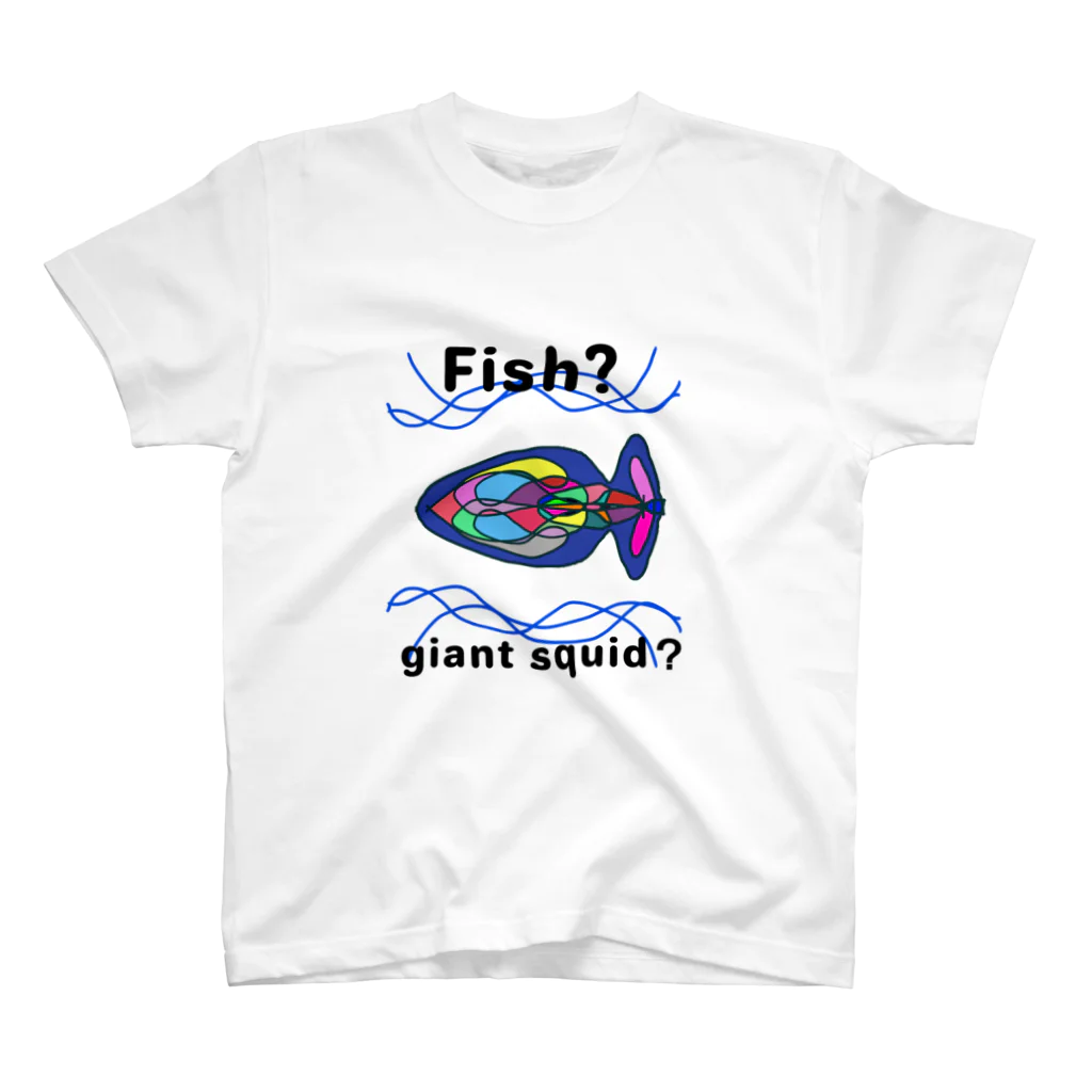 Future Starry Skyのfish?giant squid? スタンダードTシャツ