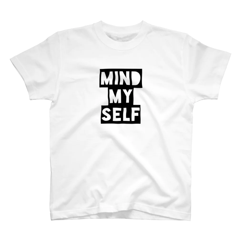 naran shopのmind my self Regular Fit T-Shirt